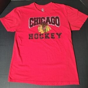 NHL Hockey Chicago Blackhawks T Shirt Size Medium